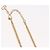 Collana Christian Dior metallo tono oro Auth BA11478 - vista 8