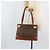 Céline Borsa tote in tela Macadam CELINE in pelle PVC marrone oro Auth ARZ422 D'oro - vista 23