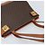 Céline Borsa tote in tela Macadam CELINE in pelle PVC marrone oro Auth ARZ422 D'oro - vista 6