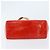LOUIS VUITTON Monogram Vernis Reade PM Borsa a Mano Rossa M91088 LV Auth ARZ320 Rosso - vista 5