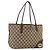 Borsa Tote Abbey in Canvas GG Gucci Beige Oro 169946 Auth 173390 D'oro