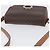 Céline Borsa a spalla circolare in tela Macadam CELINE in pelle PVC marrone oro Auth ARZ089 D'oro - vista 6