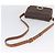 Céline Borsa a spalla circolare in tela Macadam CELINE in pelle PVC marrone oro Auth ARZ089 D'oro - vista 7
