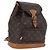 LOUIS VUITTON Zaino Monogram Montsouris MM M51136 LV Auth LNZ999A Monogramma