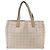 CHANEL Nuova Borsa Tote da Viaggio Nylon Beige Argento CC Auth BA11399 - vista 13
