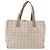 CHANEL Nuova Borsa Tote da Viaggio Nylon Beige Argento CC Auth BA11399 - vista 2