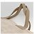 CHANEL Nuova Borsa Tote da Viaggio Nylon Beige Argento CC Auth BA11399 - vista 8