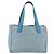 CHANEL Nuova Borsa da Viaggio in Nylon Azzurro Chiaro Argento CC Auth BSZ263 Blu chiaro - vista 13