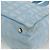 CHANEL Nuova Borsa da Viaggio in Nylon Azzurro Chiaro Argento CC Auth BSZ263 Blu chiaro - vista 15