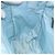 CHANEL Nuova Borsa da Viaggio in Nylon Azzurro Chiaro Argento CC Auth BSZ263 Blu chiaro - vista 19