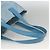 CHANEL Nuova Borsa da Viaggio in Nylon Azzurro Chiaro Argento CC Auth BSZ263 Blu chiaro - vista 7