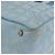CHANEL Nuova Borsa da Viaggio in Nylon Azzurro Chiaro Argento CC Auth BSZ263 Blu chiaro - vista 9