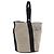 Hermès HERMES Sakso MM Handtasche aus Canvas Beige Silber Authentisch bs34048