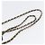 Bolso de Hombro con Cadena Prada de Nailon Negro y Oro Auth bs34051 Dorado - vista 8