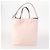 BALLY Borsa a Mano in Pelle 3 Pezzi Nero Rosa Auth mr2113 - vista 3