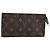 LOUIS VUITTON Monogram Bucket GM Accessory Pouch LV Auth bs33999
