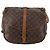 LOUIS VUITTON Borsa a Spalla Monogram Saumur 35 M42254 LV Auth hk3565 Monogramma - vista 13