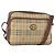 Borsa a Spalla Burberrys Nova Check in Pelle PVC Beige Oro Auth ep13571 D'oro