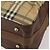 Borsa a Spalla Burberrys Nova Check in Pelle PVC Beige Oro Auth ep13571 D'oro - vista 15