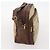 Borsa a Spalla Burberrys Nova Check in Pelle PVC Beige Oro Auth ep13571 D'oro - vista 4