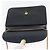 Borsa a Spalla con Catena Christian Dior in Pelle Nera e Oro Auth ka3196 Nero D'oro - vista 10