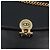 Borsa a Spalla con Catena Christian Dior in Pelle Nera e Oro Auth ka3196 Nero D'oro - vista 17