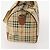 Borsa Boston Burberrys Nova Check PVC 2in1 Beige Oro Auth 170084 D'oro - vista 4