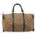 Borsa Boston in tela Trotter Christian Dior Beige Oro Auth ep13683 - vista 13