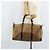 Borsa Boston in tela Trotter Christian Dior Beige Oro Auth ep13683 - vista 18
