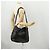 Borsa a mano in pelle GUCCI Bamboo 2way Nero Oro 001 1998 1577 Auth 173531 D'oro - vista 24