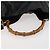 Borsa a mano in pelle GUCCI Bamboo 2way Nero Oro 001 1998 1577 Auth 173531 D'oro - vista 8