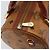 MCM Vicetos Logogram Borsa a Mano in Pelle PVC Marrone Oro Auth bs33975 D'oro - vista 17