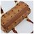 MCM Vicetos Logogram Borsa a Mano in Pelle PVC Marrone Oro Auth bs33975 D'oro - vista 6