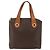 Céline Borsa tote in tela Macadam CELINE in pelle PVC marrone oro Auth ka3045 D'oro - vista 13
