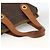 Céline Borsa tote in tela Macadam CELINE in pelle PVC marrone oro Auth ka3045 D'oro - vista 7