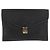 LOEWE Cartella in Pelle Nera Oro Auth bs33968 Nero D'oro - vista 13