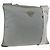 PRADA Schultertasche Nylon Grau Silber Authentisch 174005 Braun