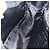 PRADA Handtasche aus grauem Silber-Canvas authentisch ti3797 Braun - Ansicht 19