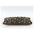 Borsa a mano in pelle khaki con borchie Jimmy Choo Auth BA11453 Cachi - vista 6