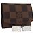 LOUIS VUITTON Gemelli Damier Ebene Senior Tulle M65737 Auth ARZ304 Bianco