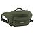 Borsa a corpo BALENCIAGA in tela khaki 644035 Auth bs33995