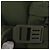 Borsa a corpo BALENCIAGA in tela khaki 644035 Auth bs33995 - vista 20