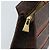Céline Borsa a mano in tela Macadam CELINE in pelle PVC marrone e oro Auth bs33972 D'oro - vista 10