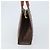 Céline Borsa a mano in tela Macadam CELINE in pelle PVC marrone e oro Auth bs33972 D'oro - vista 4