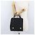 Borsa a mano Gianni Versace in nylon nero e oro Auth bs33883 D'oro - vista 21