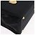 Borsa a mano Gianni Versace in nylon nero e oro Auth bs33883 D'oro - vista 9