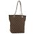 Borsa Tote GG Canvas Sherry Line Gucci Marrone Argento 31244 Auth BSZ281