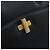 Céline Borsa a mano CELINE in pelle nera e oro Auth ARZ426A Nero D'oro - vista 17