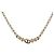 Collana Christian Dior metallo tono oro Auth BA11497