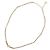 Collana Christian Dior metallo tono oro Auth BA11497 - vista 10